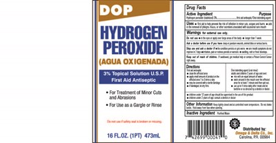 Dop Agua Oxigenada 16 Oz